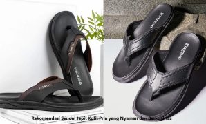 Rekomendasi Sendal Jepit Kulit Pria yang Nyaman dan Berkualitas Sendal Jepit Kulit Pria